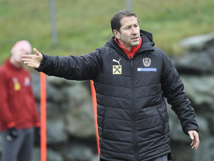 Franco Foda, seleccionador de Austria