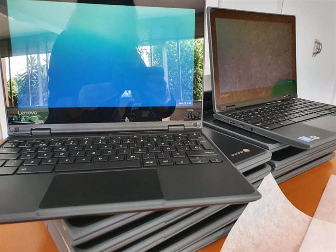 Chromebooks adquiridos por el Govern para reducir la brecha digital.