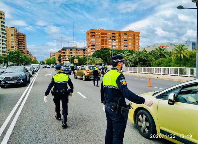 Control de tráfico en Valncia