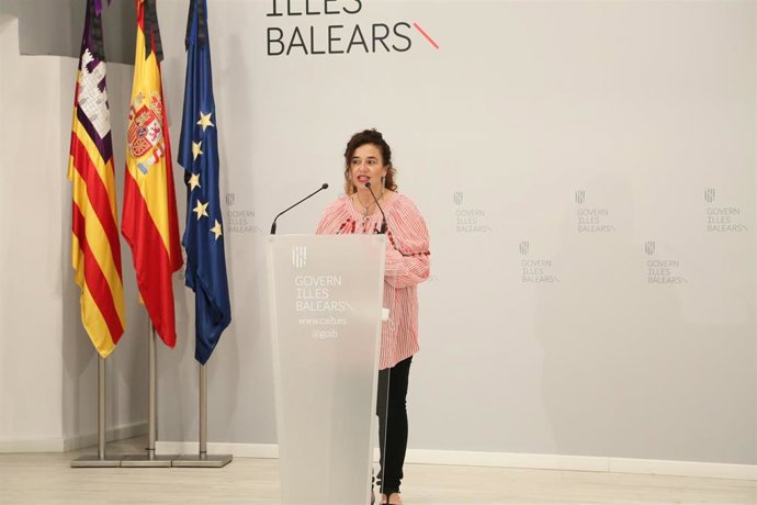 La portavoz del Govern, Pilar Costa.