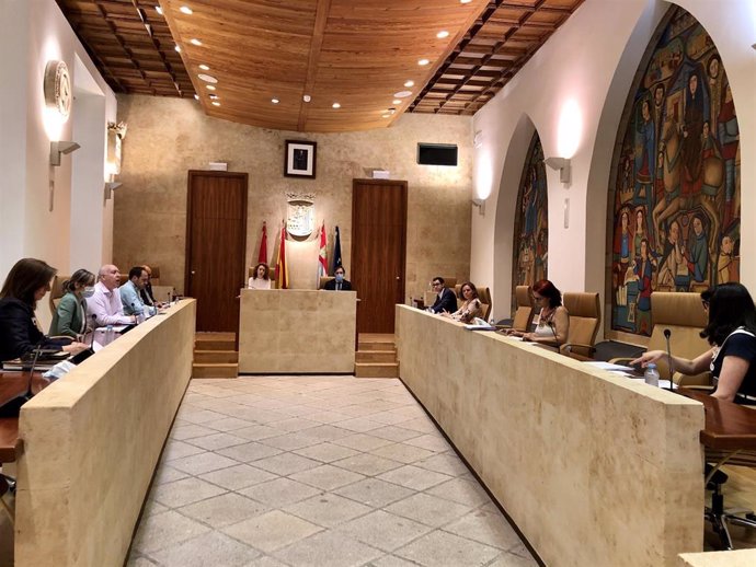 Reunión de la Comisión del seguimiento del plan de recuperación de Salamanca.