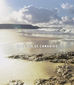 Turismo lanza una campaña para felicitar a los turistas por el Día de Canarias