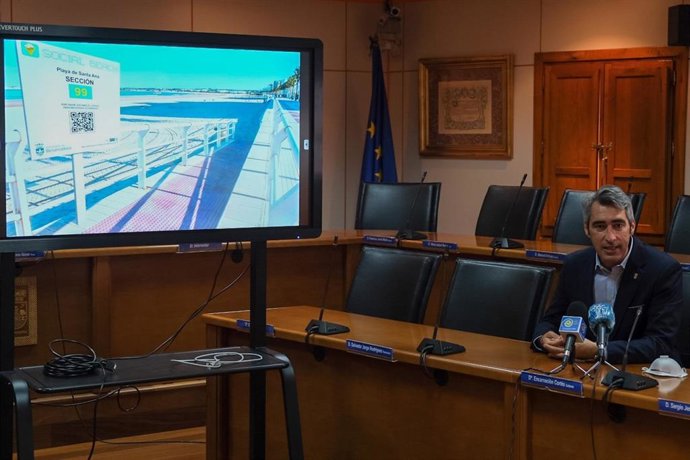 Presentación de Social Beach, una aplicación para información en tiempo real sobre el aforo de las playas de Benalmádena