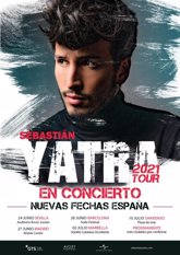Foto: Sebastián Yatra pospone su gira española hasta 2021