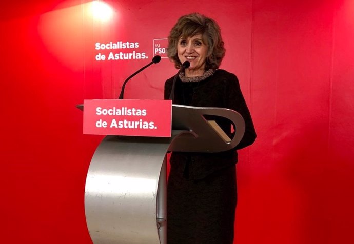 La diputada del PSOE por Asturias y exministra de Sanidad, Maria Luisa Carcedo
