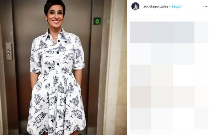 Adela González, en una foto de su perfil de Instagram