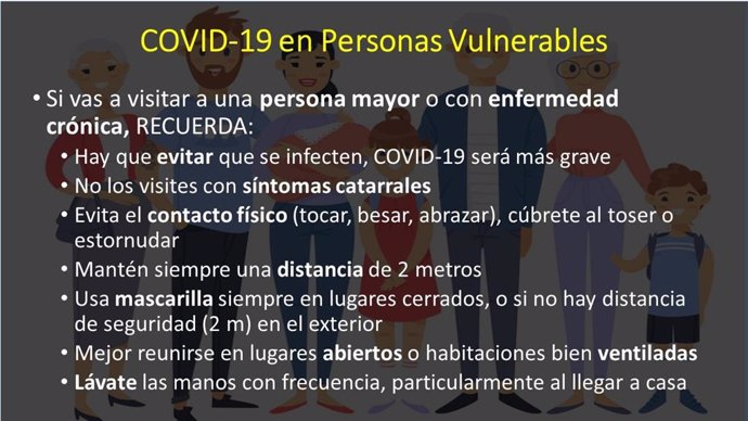 COVID-19 en personas vulnerables