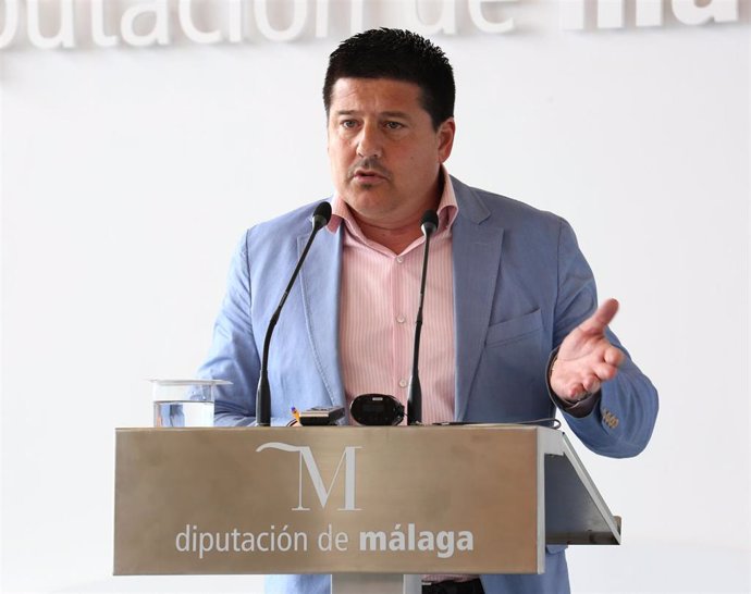 Francisco Oblaré, portavoz del PP en la Diputación de Málaga.