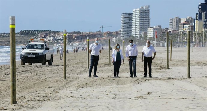 Presentación de la separación de playas
