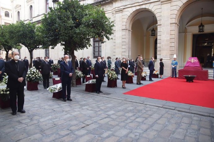 Acto en homenaje a las víctimas del Covid-19
