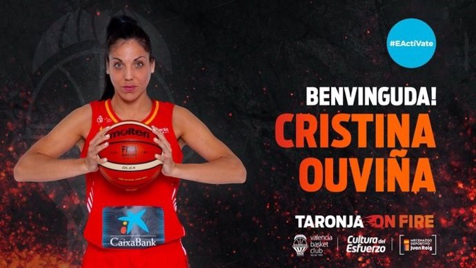 La internacional española Cristina Ouviña ficha por Valencia Basket