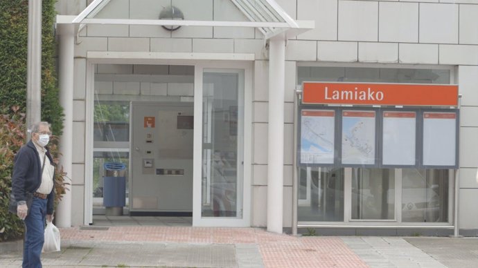 Nuevo acceso a la estación de Lamiako