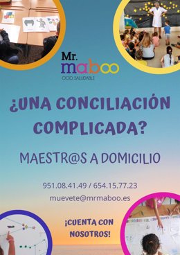 Una empresa malagueña oferta un servicio de maestros a domicilio para facilitar la conciliación familiar y laboral