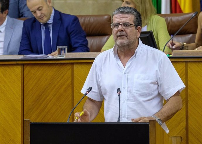 El parlamentario de Adelante Andalucía Nacho Molina, en una foto de archivo.