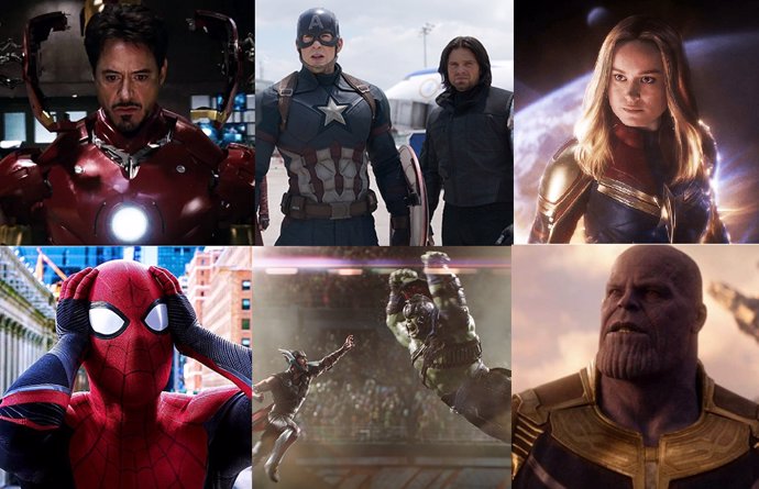 Todas las películas de Marvel en orden cronológico y donde verlas