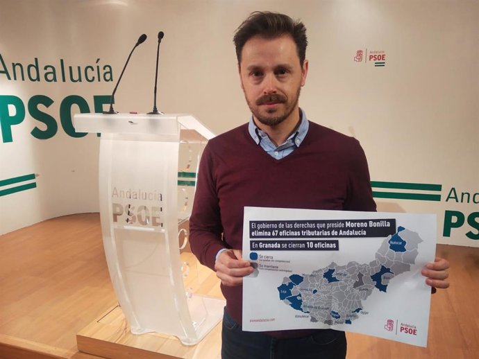 El parlamentario andaluz del PSOE de Granada Juan José Martín Arcos, en una foto de archivo.