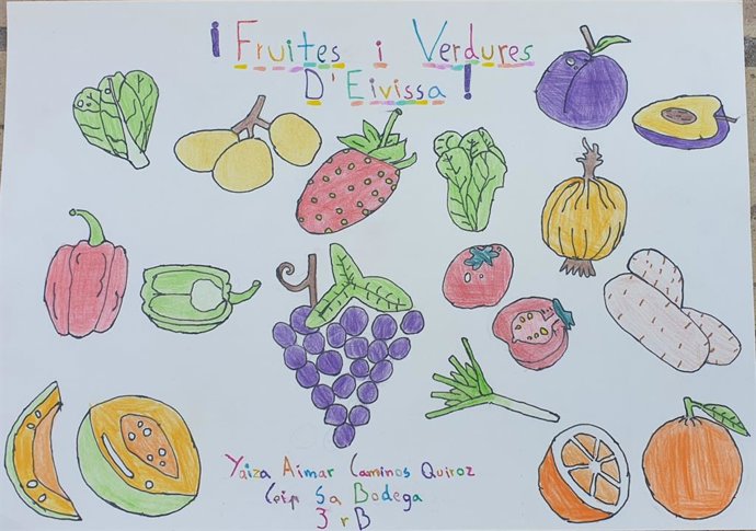 El concurso de dibujo sobre el producto local del Govern recibe 150 trabajos de 