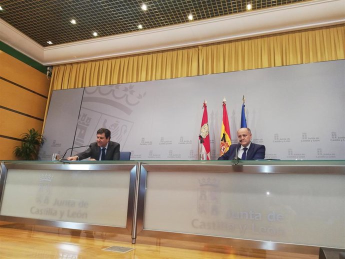 El consejero de Economía y Hacienda presenta los datos de la Contabilidad Regional delk primer trimestre del año