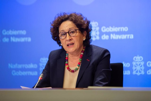 La consejera de Derechos Sociales, Mari Carmen Maeztu
