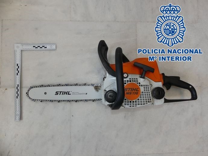 Herraminta sustraída en un robo en Motril