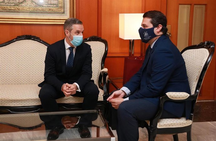 José María Bellido con Juan Bravo