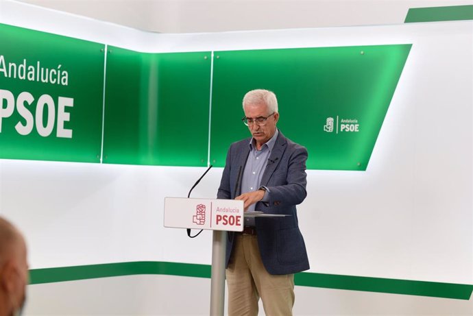 El portavoz adjunto del PSOE-A en el Parlamento andaluz Manuel Jiménez Barrios.