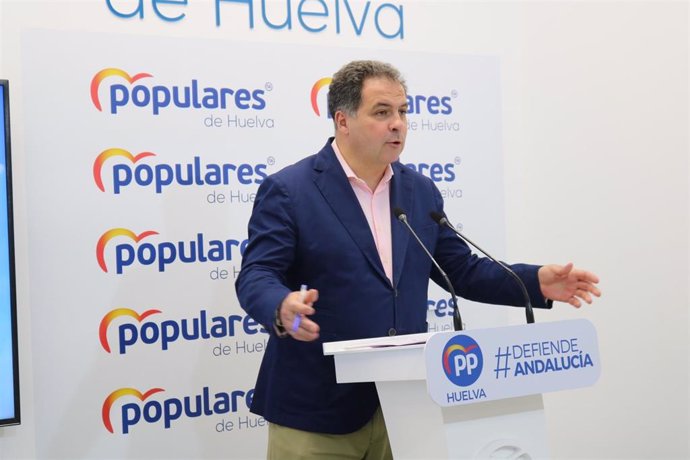 El portavoz del PP en la Diputación, Juan Carlos Duarte.