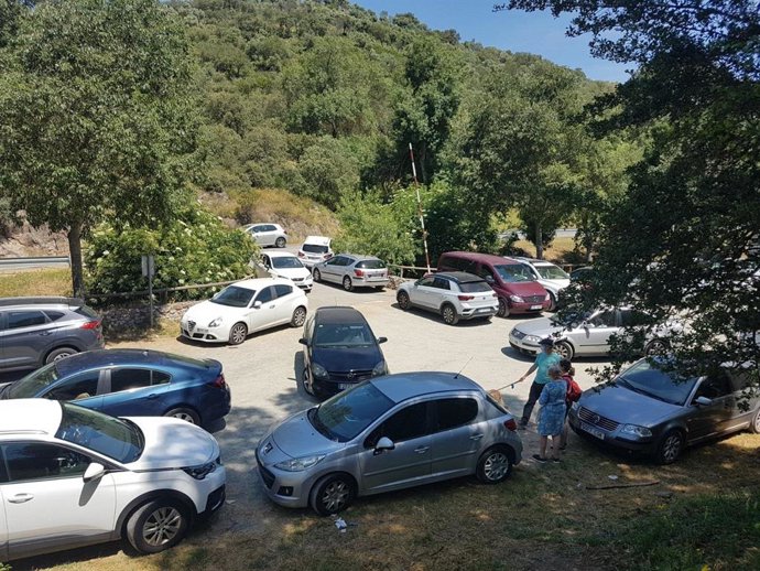 Visitantes en Sierra Morena