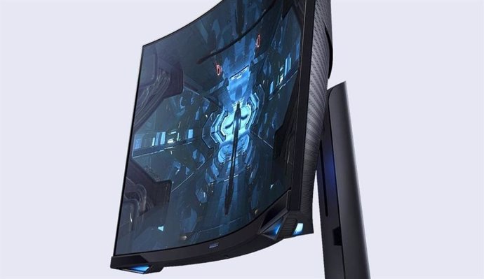 El monitor Odyssey G7 de Samsung.