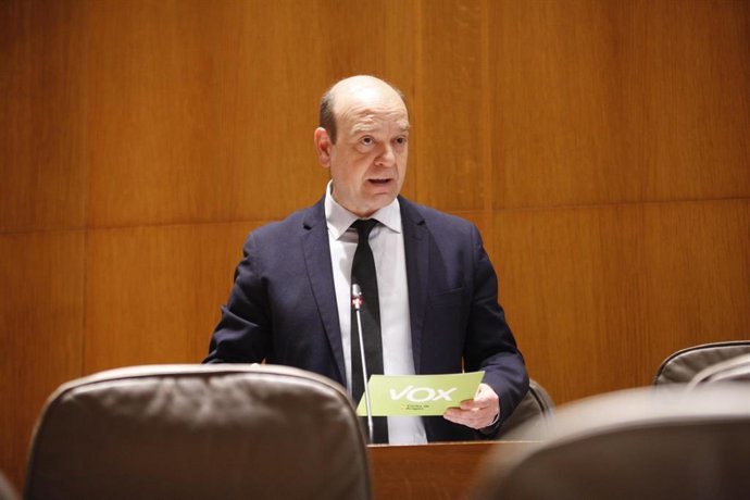 El diputado de Vox en Aragón, Santiago Morón.