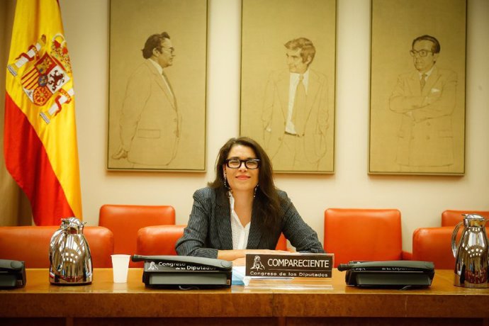 La subdirectora general de la Fundación Secretariado Gitano, María Teresa Suárez, comparece en el Congreso