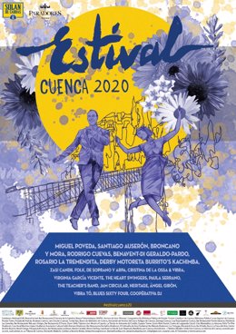 Cartel de Estival Cuenca 2020.