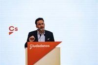 Ciudadanos apoyará la sexta prórroga del estado de alarma "por prudencia" y pensando en el "interés general"