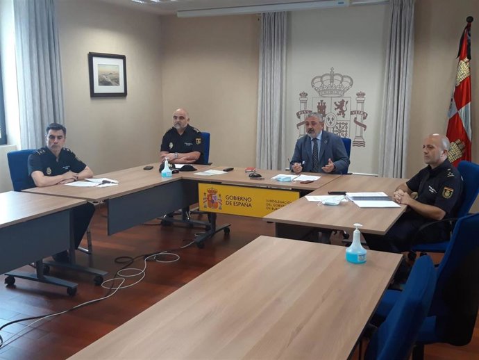 Pedro de la Fuente, durante la rueda de prensa telemática.