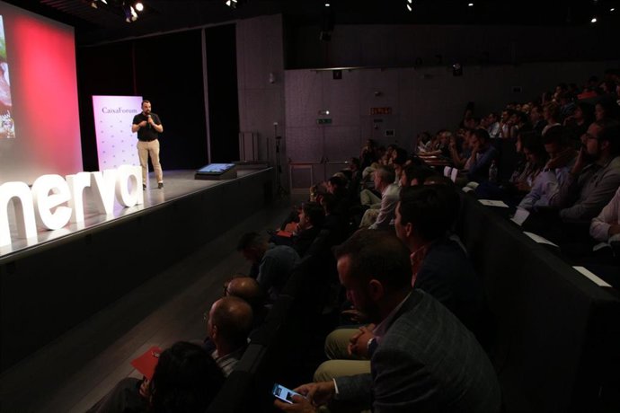 Imagen de archivo del foro de inversores del Programa Minerva de la Consejería de Economía y de Vodafone. 