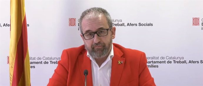 El secretari general de Treball, Assumptes Socials i Famílies de la Generalitat, Josep Ginesta.