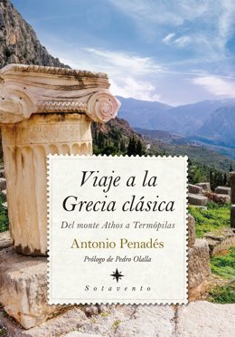 Portada del libro de Penadés 'Viaje a la Grecia clásica'