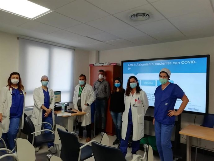La Unidad de Calidad del Hospital Regional de Málaga trabaja junto a los servicios más implicados en el tratamiento del coronavirus