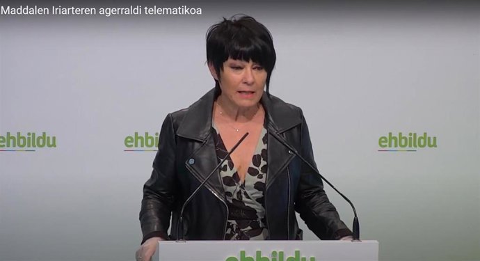 Maddalen Iriarte presenta un plan de emergencia frente al coronavirus.