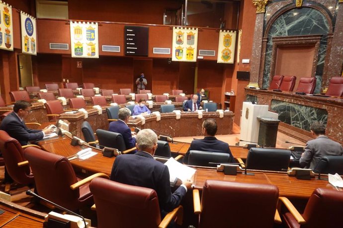 El presidente de la Asamblea Regional, Alberto Castillo, anuncia que la Junta de Portavoces ha aprobado que el debate sobre el estado de la Región se celebre los días martes 16 y miércoles 17 de junio