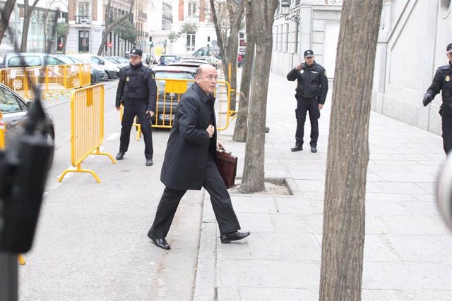 El coronel de la Guardia Civil Diego Pérez de los Cobos, responsable del operativo policial del 1 de octubre, cuando acudió a declarar ante el Supremo por el jucio del 1-O 