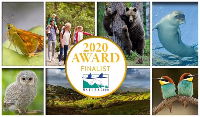 Cartel del Premio Europeo Natura 2000