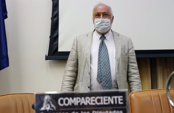 El director general de Tráfico, Pere Navarro, comparece en la Comisión de Seguridad Vial del Congreso de los Diputados