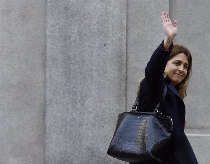 Marta Pascal llega al Supremo a declarar por el procés