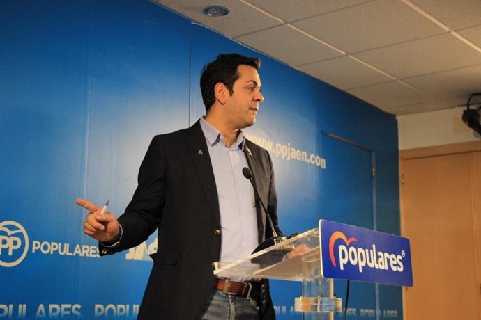 El presidente del PP de Jaén, Juan Diego Requena/Archivo