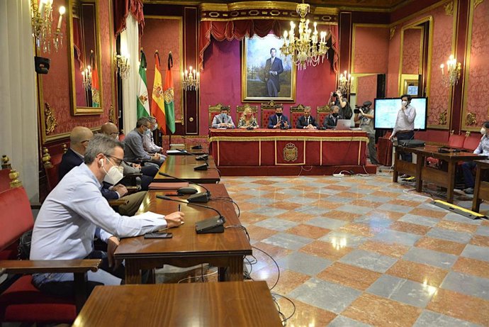 Reunión de Granada y su área metropolitana por una movilidad sostenible