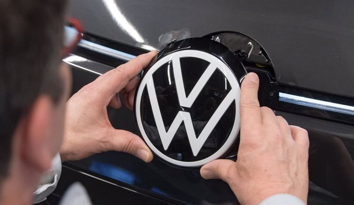 Imagen del logo de Volkswagen. 