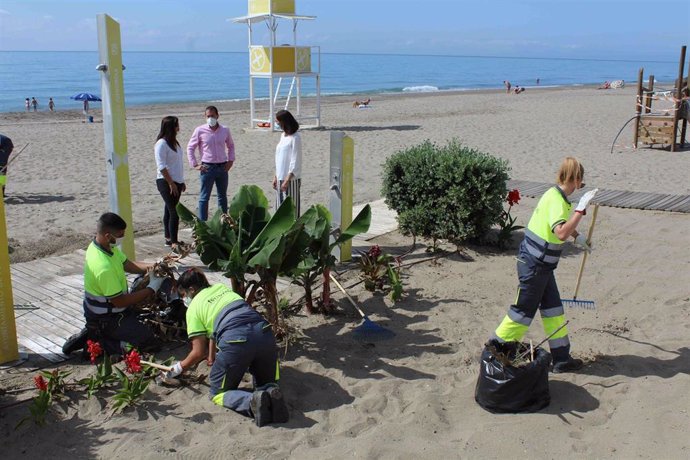 Ayuntamiento de Fuengirola refuerza la limpieza en las playas
