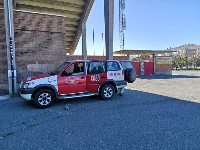 Vehículo de Bomberos de Ávila.