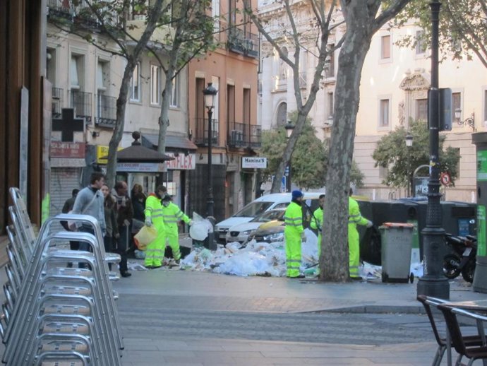 Trabajadores contratados por Tragsa
